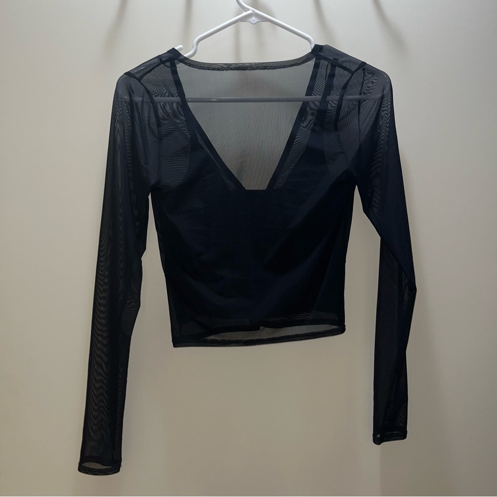 Abercrombie & fitch Black long sleeve top